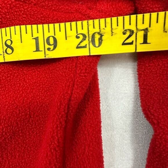 Talbots Womens Jacket Size L Red Quilted Details Fleece Pockets‎ Warm Cozy - Picture 6 of 9